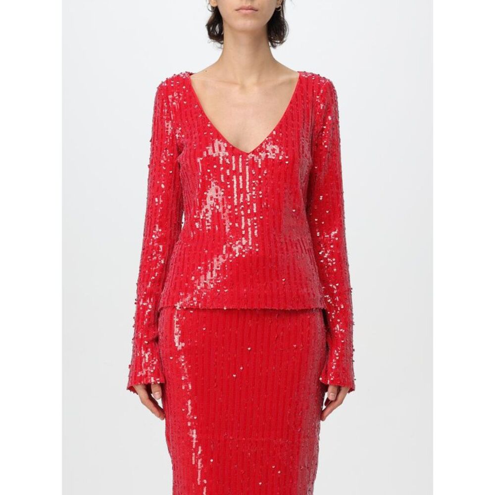 Rotate Top Woman Red